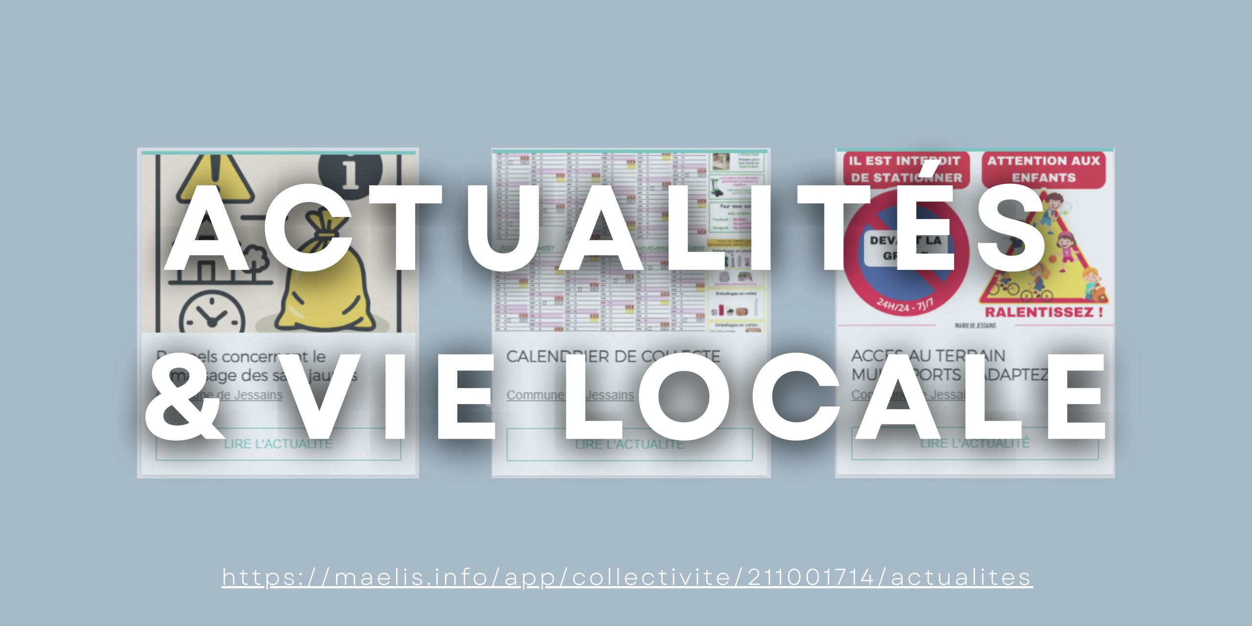 Cliquez ici pour accéder à l’onglet Actualités de l’application Maelis.